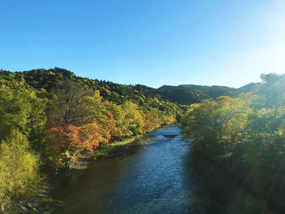 秋の北海道 渚滑川でフライフィッシング Rambling Trip